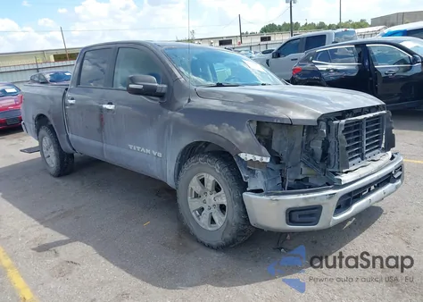 2019 Nissan Titan Sv из США, поврежденный, VIN 1N6AA1EK9KN518628